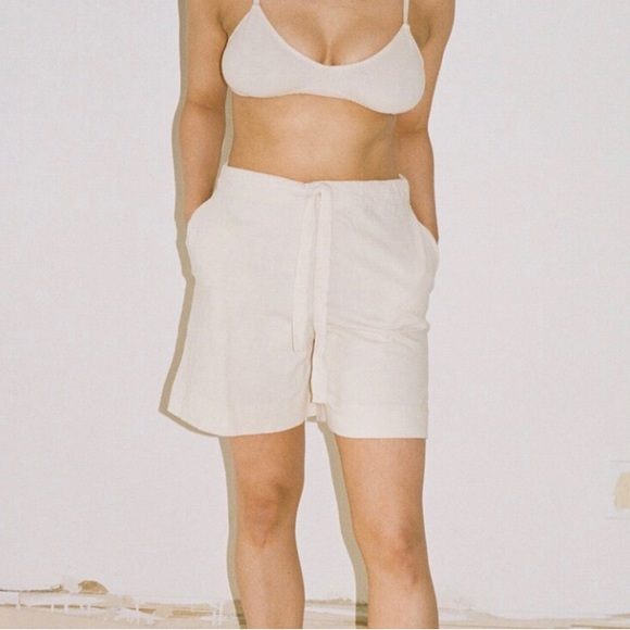 Pansy Gym Short and Crop Top in Sweet Potato Matching Set - Picture 5 of 6